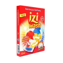 تثبیت کننده رنگ لباس ایزی واش مدل Ramisa-red بسته 12 عددی - فروشگاه ژیلت سیمکو | فروشگاه بهداشتی