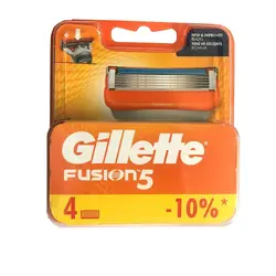 تیغ یدک فیوژن ژیلت مدل Gillette Fusion بسته 4 عددی - فروشگاه ژیلت سیمکو | فروشگاه بهداشتی