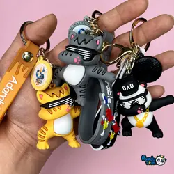 جاکلیدی سیلیکونی حیوانات