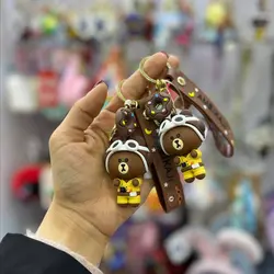 آویز سیلیکونی خرس