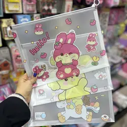 پوشه زیپدار خرگوش A4