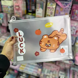 پوشه شفاف ببر a4