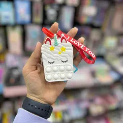 جاکلیدی و کیف هندزفری پاپیتی یونیکرن