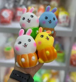 فیجت خامه ای خرگوش خوشحال