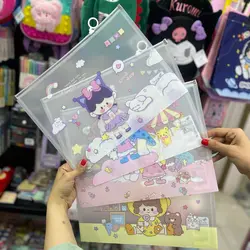 پوشه زیپدار دختر کرومی A4