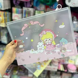 پوشه زیپدار دختر کرومی A4