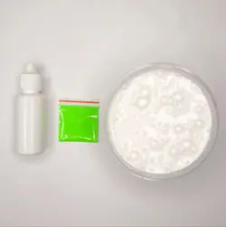 اسلایم خامه ای سبز