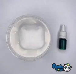 اسلایم شفاف سبز