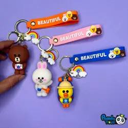 جاکلیدی سیلیکونی لاین فرندز