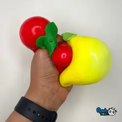 فیجت خامه ای توت فرنگی