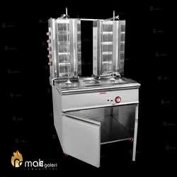 کباب ترکی 2 سیخ مبله - تجهیزات آشپزخانه صنعتی روماک گالری romakgaleri