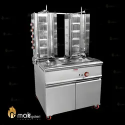 کباب ترکی 2 سیخ مبله - تجهیزات آشپزخانه صنعتی روماک گالری romakgaleri