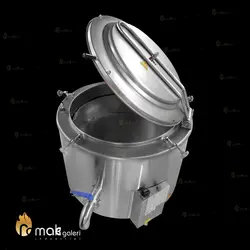 دیگ دوجداره پخت برنج - تجهیزات آشپزخانه صنعتی روماک گالری romakgaleri