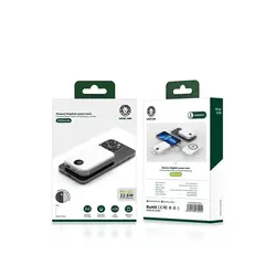 پاوربانک گرین لاین مدل Monaco MagSafe با ظرفیت 10000 میلی‌آمپر GNMGMPB10KBK توان 22.5 وات