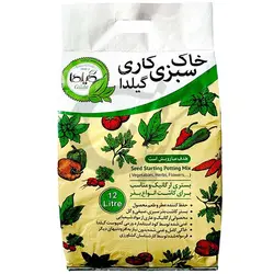 خاک سبزی کاری ارگانیک گیلدا 12 لیتری