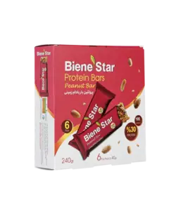 پروتئین بار بادام زمینی بین استار | سلامتی و زندگی عالی
