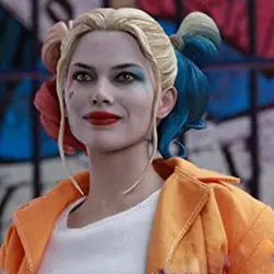 اکشن فیگور هارلی کویین جوخه انتحار ورژن زندانی برند هات تویز 30 سانتی متر Hot Toys DC Comics Harley Quinn (Prisoner Version) 1/6 Sixth Scale Suicide Squad Movie Masterpiece Figure