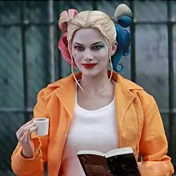 اکشن فیگور هارلی کویین جوخه انتحار ورژن زندانی برند هات تویز 30 سانتی متر Hot Toys DC Comics Harley Quinn (Prisoner Version) 1/6 Sixth Scale Suicide Squad Movie Masterpiece Figure