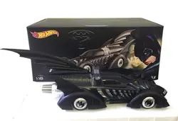 بتموبیل (ماشین بتمن) بتمن برای همیشه مقیاس 1:18 برند هات ویلز SCALE 1995 BATMAN FOREVER BATMOBILE BY HOT WHEELS by Mattel