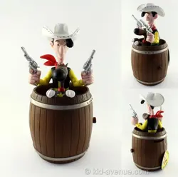 قلک و فیگور  لوک خوش شانس lucky luke plastoy