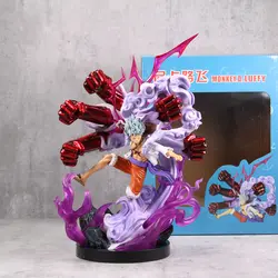 اکشن فیگور مانکی دی  لوفی دنده 5 انیمه وان پیس 5 مشت One Piece Monkey D. Luffy gear 5 Action Figure