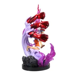 اکشن فیگور مانکی دی  لوفی دنده 5 انیمه وان پیس 5 مشت One Piece Monkey D. Luffy gear 5 Action Figure