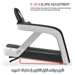 تردمیل باشگاهی برایت وی مدل TT-X9 با نمایشگر 7Segment