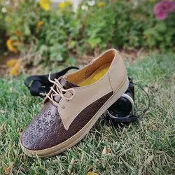 کفش طبی زنانه چرم معراج کد435