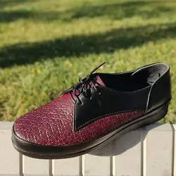 کفش طبی زنانه چرم معراج کد435