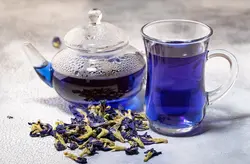 دمنوش لوبیا پروانه ای <br> بسته کوچک <br> Butterfly Pea Tea <br><i><b> Clitoria ternatea </i> Tea </b>