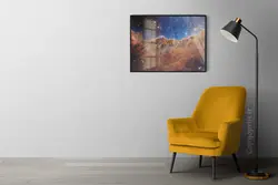 عکس و تابلوی صخره های کیهانی در سحابی کارینا (Cosmic Cliffs in the Carina Nebula) - کوپرینت - مرکز تخصصی پرینت آنلاین