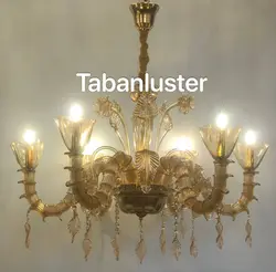 مورانو دست ساز با حباب پاکتی شاخه درهم قیمت هرشاخه=