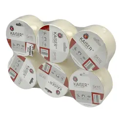 چسب کاغذی 5 سانت 16 یارد کایزر sk115 بسته 6 عددی
