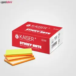 یادداشت لبه چسبی 5*3 کایزر SK382