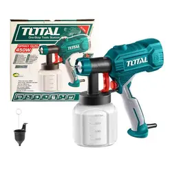 پیستوله برقی توتال (Total) 450 وات | استاد رنگ فروشگاه تخصصی ابزارآلات رنگ آمیزی