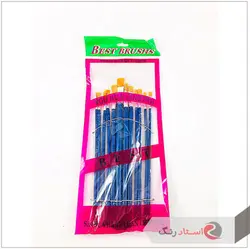 قلمو سری تخت حرفه ای (12 عددی) Best | استاد رنگ فروشگاه تخصصی ابزارآلات رنگ آمیزی