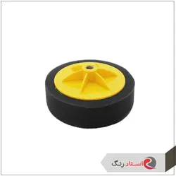 پد پولیش اسفنجی پشت پیچی مشکی 150 میلیمتری کد 1050 | استاد رنگ فروشگاه تخصصی ابزارآلات رنگ آمیزی