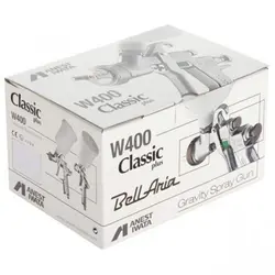 پیستوله رنگپاش بادی کاسه رو ایواتا W400 کلاسیک پلاس مدل Bellaria | استاد رنگ فروشگاه تخصصی ابزارآلات رنگ آمیزی