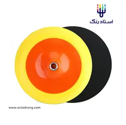 صفحه پولیش چسبی حرفه ای ژله ای قرمز پشت پیچی PAS سایز 150 | استاد رنگ فروشگاه تخصصی ابزارآلات رنگ آمیزی