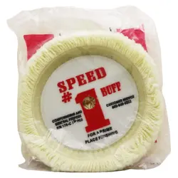 پد پولیش پوست بره ای پشمی بزرگ 230 میلی متری SPEED BUFF | استاد رنگ فروشگاه تخصصی ابزارآلات رنگ آمیزی