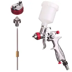 پیستوله سایه پاش حرفه ای سه تنظیم کاسه رو آوریتا مدل H-877 | استاد رنگ فروشگاه تخصصی ابزارآلات رنگ آمیزی