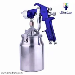 پیستوله کاسه زیر سه تنظیم آوریتا مدل 4001 | استاد رنگ فروشگاه تخصصی ابزارآلات رنگ آمیزی
