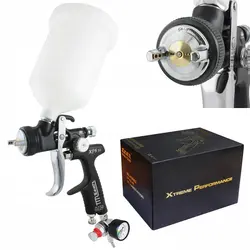 پیستوله حرفه ای استار کاسه رو مدل XPS با لوازم | استاد رنگ فروشگاه تخصصی ابزارآلات رنگ آمیزی