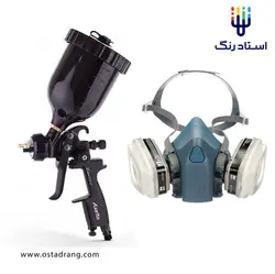 پیستوله آوریتا Lion1 به همراه ماسک نقاشی حرفه ای آمریکایی 7502