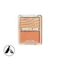 رژگونه و هایلایتر شیگلم مدل GLAM 101 HYBRID