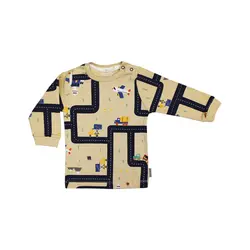 بلوز آستین بلند به آوران طرح درایور Behavaran سایز نوزادی تا سه سال