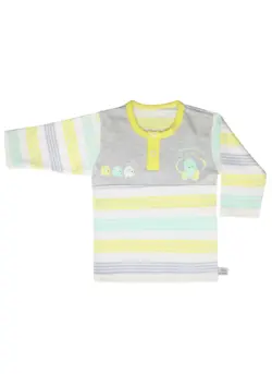 آستین کوتاه و شلوار به آوران طرح فیل نوزادی تا 3 سال