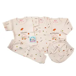 ست پنج تیکه جونیورز سایز نوزاد زودرس تا یکسال دخترانه