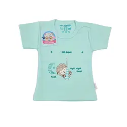 بلوز آستین کوتاه جونیورز دوروپنبه سایز نوزاد زودرس تا یکسال