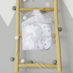 ست بیمارستانی نوزاد طرح خرس خوابالو ۷تیکه برند مادرکر mothercare